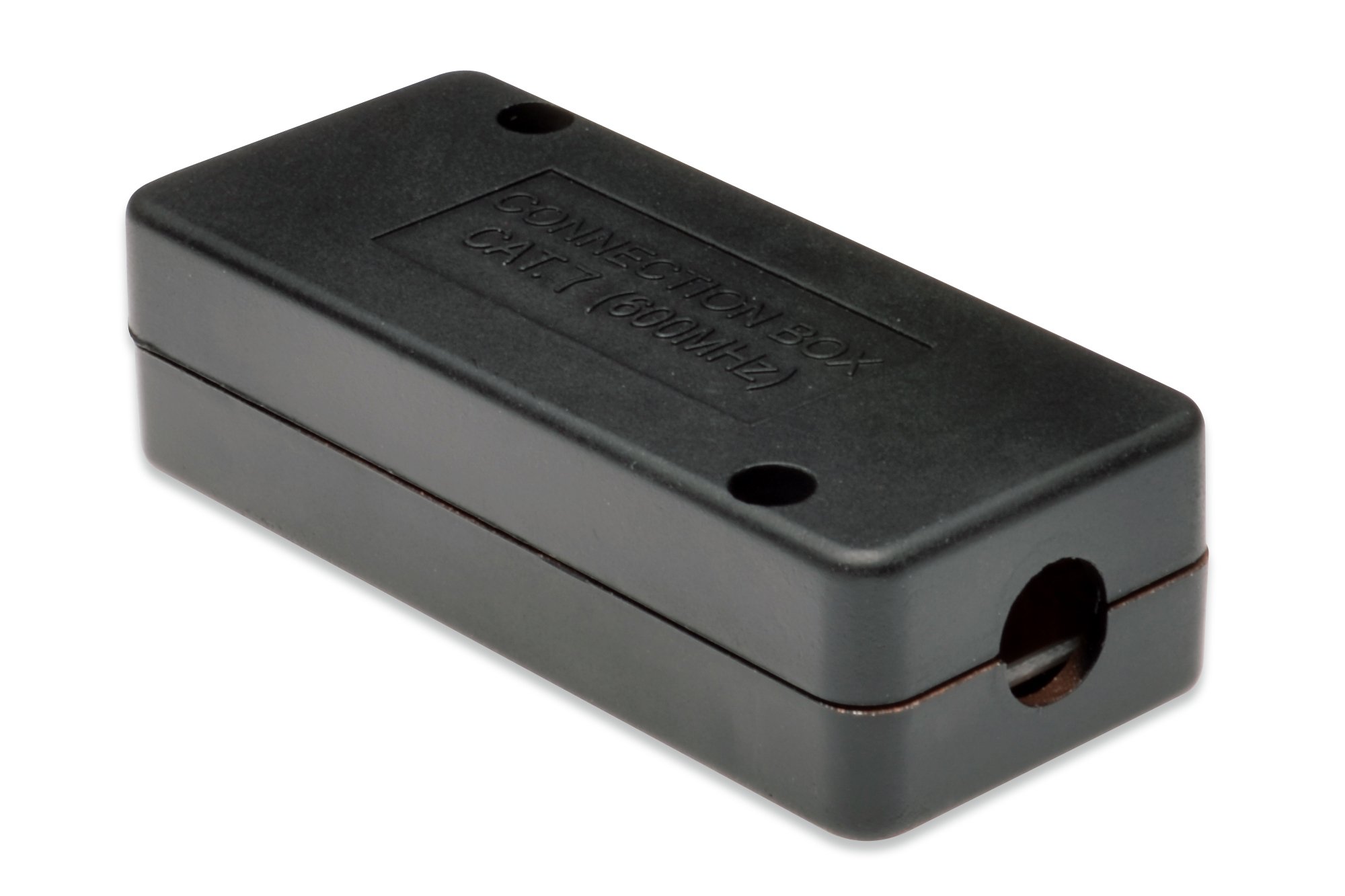 DIGITUS CAT 7 connection module - 10 GBase-T 600 MHz - shielded - LSA strips for AWG 22-26 - installation cable network cable Ethernet cable - black