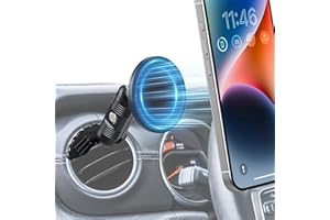 KAISHENGYUAN Upgraded Vent Magnetic Phone Mount for Jeep Wrangler JL 2018-2023,Gladiator JT 2020-2023 Air Vent Mounting Cell Phone Cradles 360° Rotation 20x Super Strong Magnet Phone Holder Fit for All Smartphone