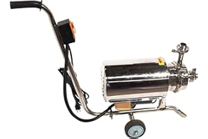 INTBUYING 750W Portable Food Grade Centrifugal Pump Sanitary Beverage Pump 3 Ton Stainless