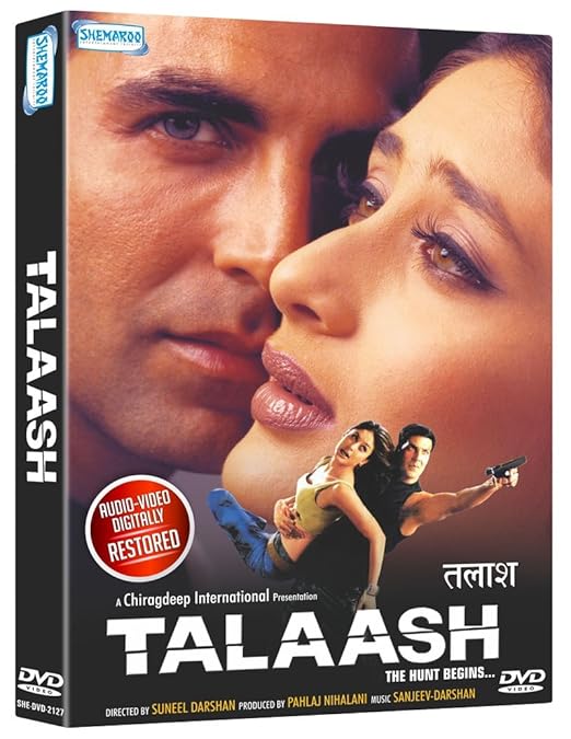 Talaash The Hunt Begins Amazon In Akshay Kumar Kareena Kapor Raj Babbar Suneel Darshan Akshay Kumar Kareena Kapor Movies Tv Shows