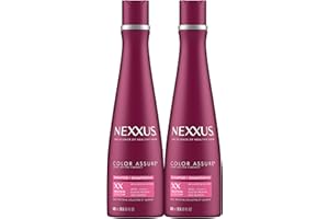 Nexxus Color Assure Shampoo ProteinFusion Twin Pack For Colored Hair Enhanced Color Vibrancy Sulfate-free & Silicone-free 13.5 oz