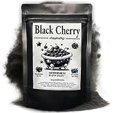 Stsfybaths Black Cherry Shimmer Bath Bomb in A Bag - Handmade Scented Bath Bombs for Women,Kids and Men - Bulk Bathbomb Fizzies Perfect for Boys and Girls All Ages (Small, Black)