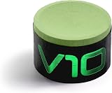 Funky Chalk Taom V10 Professional Chalk Round Green with Free Cue and Case Towel