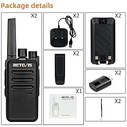 Retevis RT68 Walkie Talkies Rechargeable,Portable