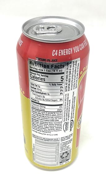 C4 PERFORMANCE ENERGY DRINK CHERRY POPSICLE 16OZ
