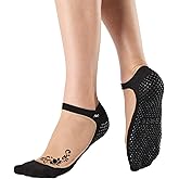 SHASHI Mesh Socks for Women – Stylish, Full-Coverage Non Slip Socks for Barre, Yoga and More