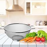 Fackelmann Wire 26cm Colander Stainless Steel Fine Mesh Sieve view 2