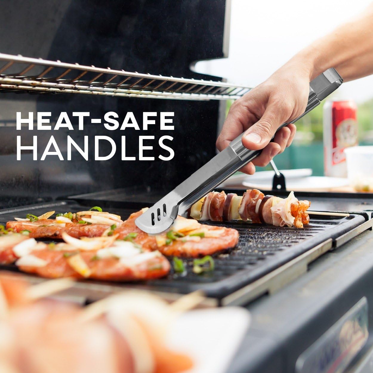 Deluxe Grill Set, Grill Accessories, 21 Piece Grilling Set, Heavy Duty Stainless Steel BBQ Tools Professional Grilling Accessories : Garden & Outdoor