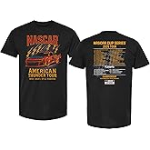 NASCAR American Thunder Tour 2026 Cup Series 2 Sided Race Schedule T-Shirt