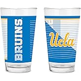 Rico Industries NCAA Main 2 Pack 16oz Pint Glass Gift Set