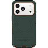 OtterBox iPhone 17 Pro Defender Pro Series Case - Green Intrigue - Tough, Rugged & Durable iPhone Case, Snaps on MagSafe