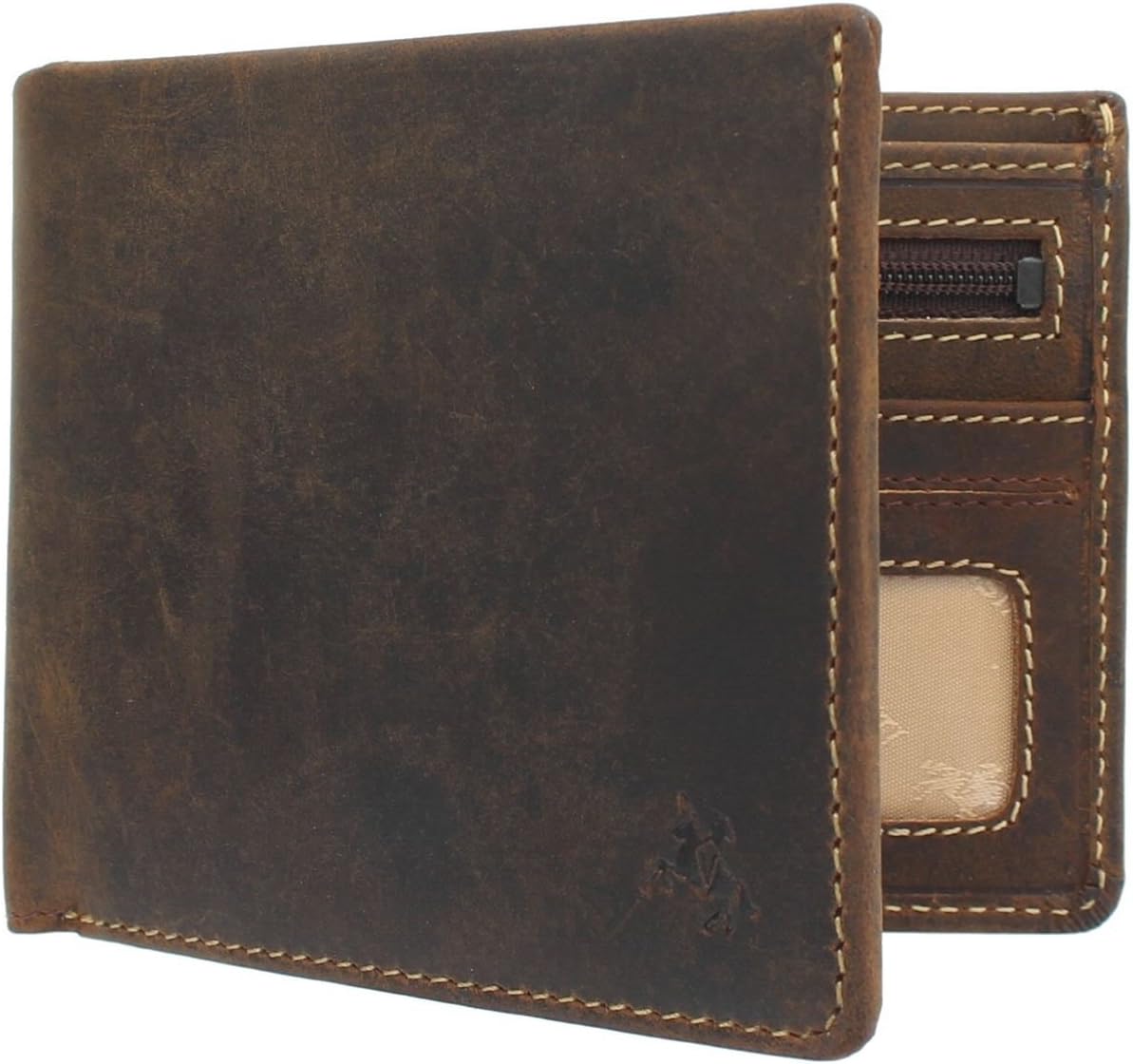 VISCONTI Slim Collection TAP 'N' GO Leather Wallet with RFID Protection VSL33 Oil Tan