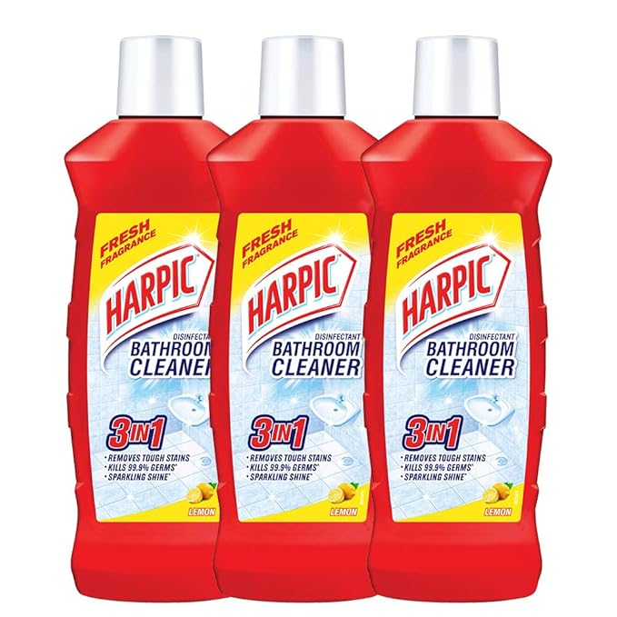 Buy Harpic Bathroom Cleaner Lemon, 1 L (Pack of 2) and Harpic Bathroom