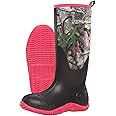 HISEA Women's Rain Boots, Waterproof Insulated Rubber Neoprene Boots, Durable Anti-Slip Knee High Outdoor Work Boot for Hunting Gardening Farming Yard Mud Working, Size US Women 5-11