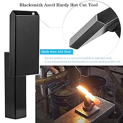Blacksmith Anvil Hardy Tool Set 1Inch Creasing Tool