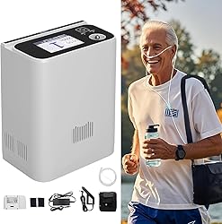 Portable Oxygen Generator with Accessory and Bag