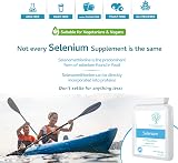 Swiss BioEnergetics Selenium 200μg 120 Capsules Selenomethionine UK Made view 4