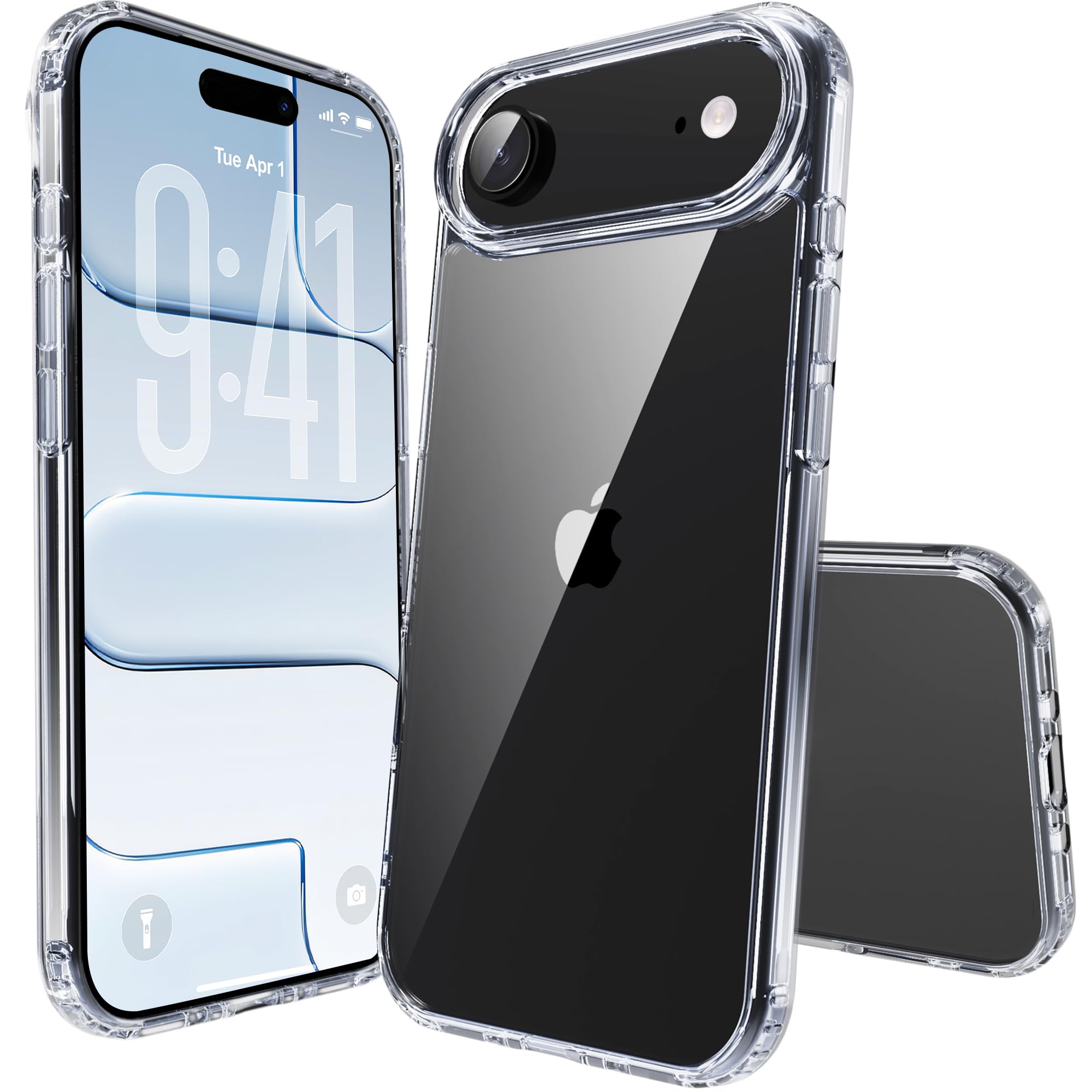 EUMADOVE for iPhone 17 air Case Transparent Phone