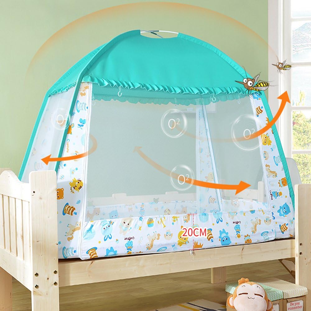 Pliable Lit Bebe Enfants Tente Moustiquaire Ciel De Lit Guard Tente Pour Enfant Moustiquaire Yurts Manquait Installation Sans Lit Fermeture Eclair Anti Mosquito Bites Bebe Puericulture La Chambre De Bebe Drjosebatista Com