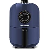 Elite Gourmet EAF1121BG Personal 1.1 Qt. Compact Space Saving Electric Hot Air Fryer Oil-Less Healthy Cooker, Timer & Tempera