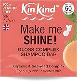 KinKind Hair Gloss Shampoo Bar Glycolic Seaweed For Coloured Hair UK Made