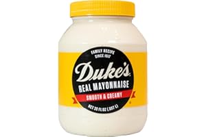 DUKE'S Duke’s Real Mayonnaise Jar – Original Smooth & Creamy Taste, 30 Ounce (Pack of 1)