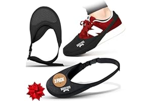 Badass Moto Motorcycle Shifter Shoe Protector, Motorbike Shoe Cover, Motor cycle Gear Shift Shoes guard, Anti Scuff Boot Protector - Men & Women Moped Sneaker Protection Fits Up To Size 12