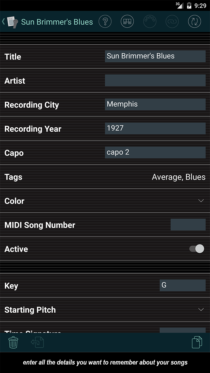 Set List Maker Appstore for Android