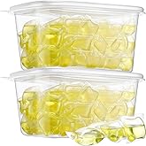 Heigble 200 Pcs Laundry Detergent Soap Pods Bulk Anti Sensitive Laundry Pods Scented Washing Machine Pacs Packs with Clear Container Stain and Odor Removal, Ultra Concentrated,Plant Ingredient