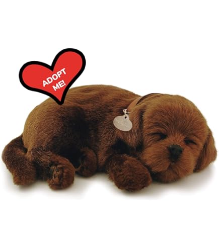 Perfect Petzzz Huggable Breathng Puppy Dog Pet Bed Chocolate Lab – Artoft-699099