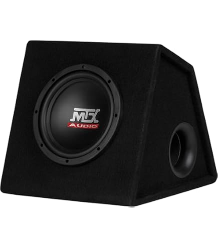 KICKER TCWC102 CompC 10 Subwoofer in Thin Profile Enclosure 2-Ohm