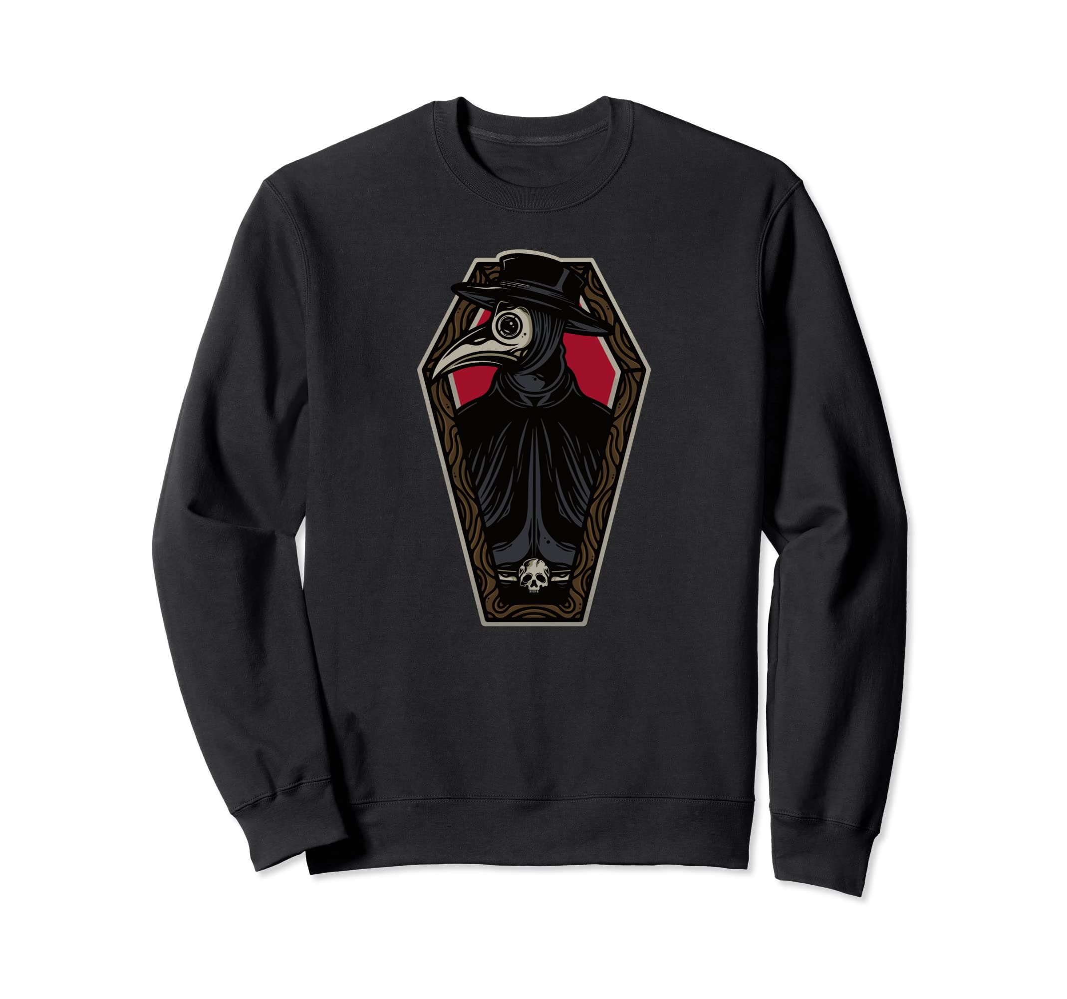 Steampunk Victorian - Steam Powered Engine Plague Doctor Sweatshirt
