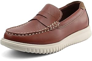 starmerx Boys Loafers Kids Casual Slip On School Shoes Girls Moccasin