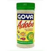 Goya Adobo All Purpose Seasoning with Cumin, Turmeric, Vegetables, 16.5oz | Latin Spice Shaker for Meat, Chicken, And Fish, Fat Free and Calorie Free Spice Blend with Garlic, Oregano, Turmeric and More