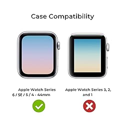 Compatible with Apple Watch Band 44mm Bumper