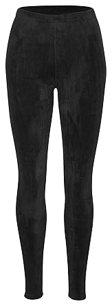 Piarini Winter-Leggings mit Teddy-Innenfleece | Thermo-Leggings extra kuschelig warm in Blau Rot Grau verschiedene Muster