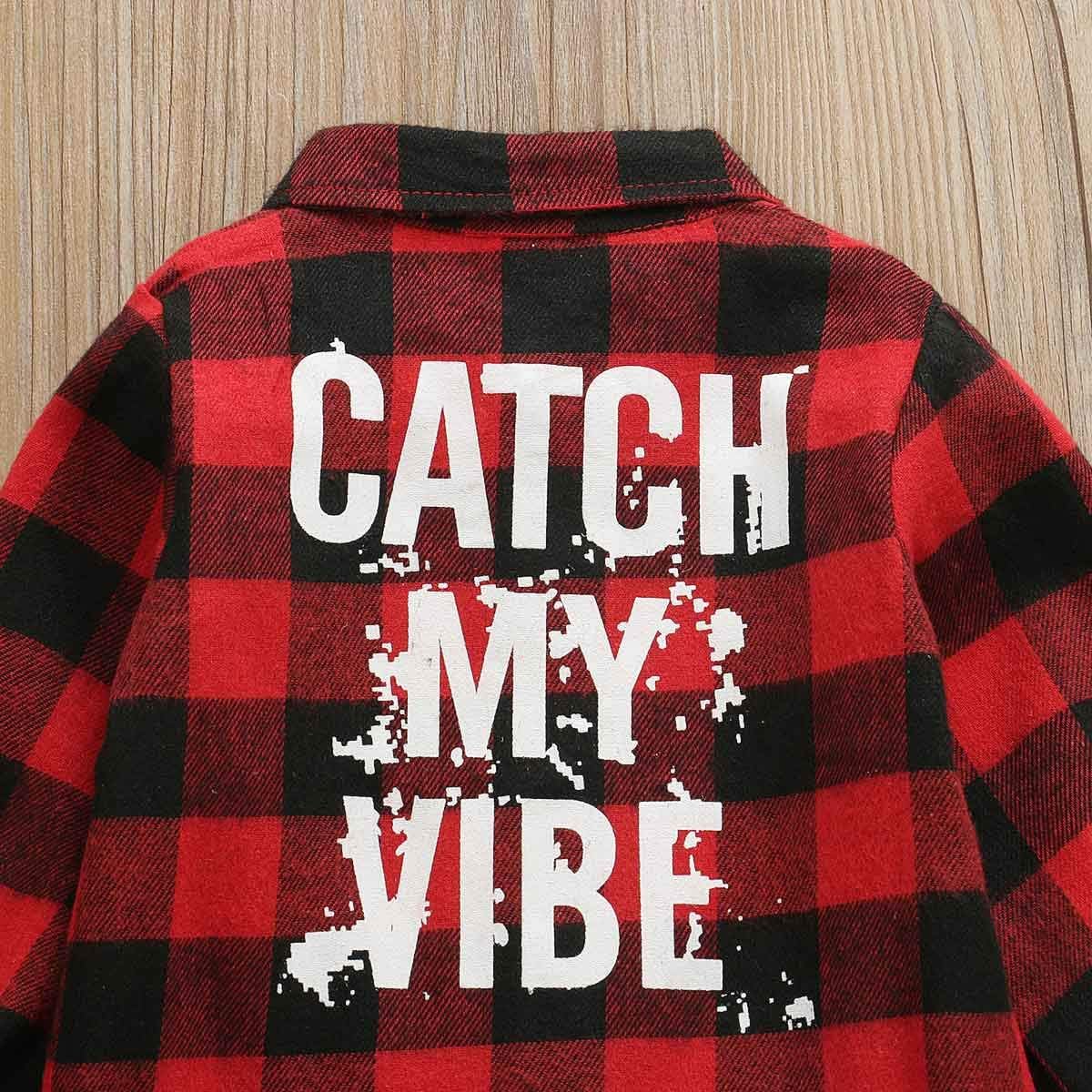 baby flannel shirt girl