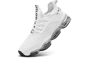 Kapsen Mens Running Shoes Air Cushion Tennis Walking Sneakers Casual Sport Gym Jogging