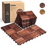 THYOI Set 10 Premium Deck Tiles, Interlocking Deck