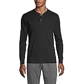 Lands' End Men's Knit Rib Henley