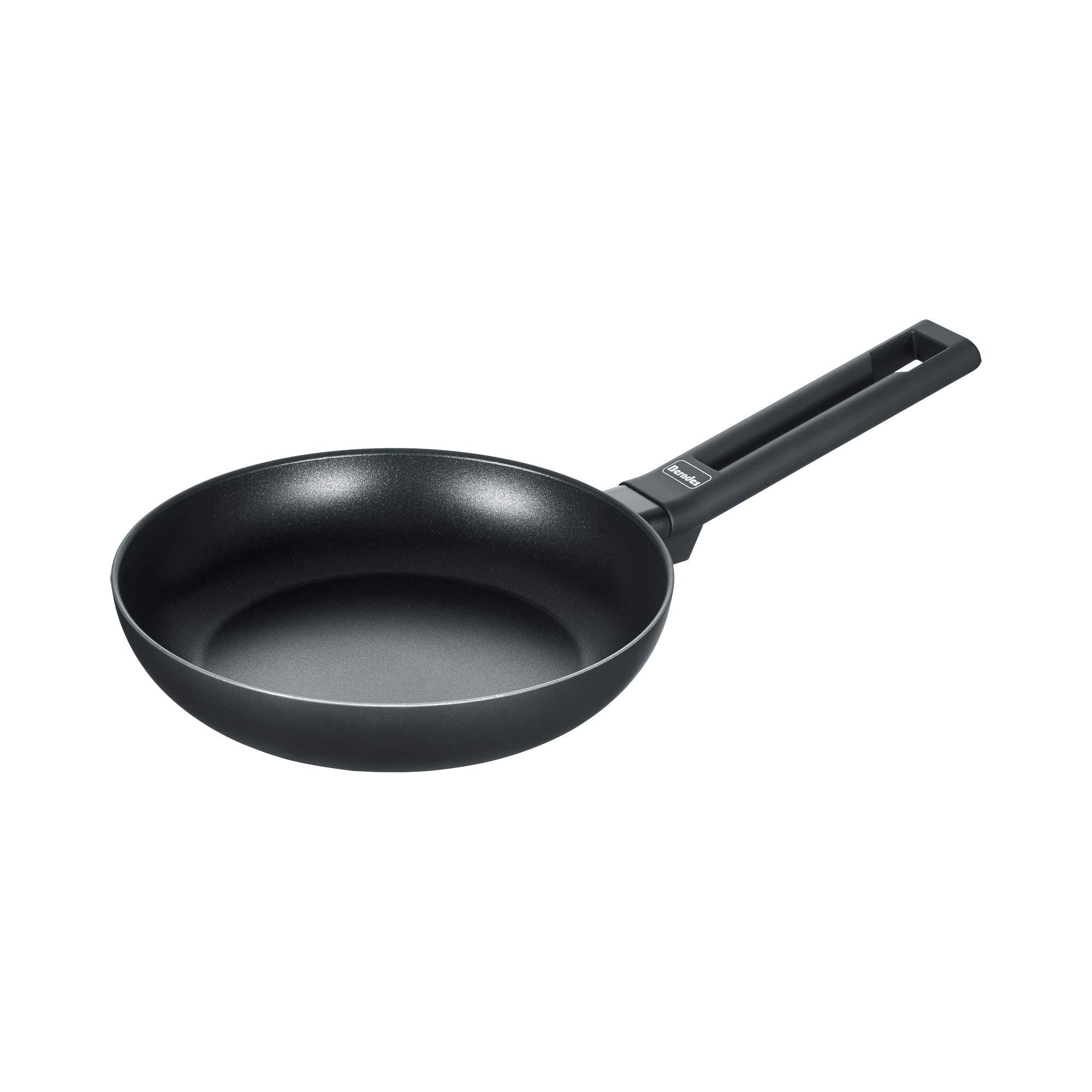 Berndes 11313 Induction Frying Pan 20 cm 20 cm Aluminium Non-Stick Coating Die-Cast Aluminium Frying Pan Suitable for Induction Cookers 100% PFOA Induction Pan No-Stick Cookware Aluminium Black