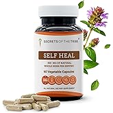 Secrets of the Tribe Self Heal 60 Capsules, Made with Vegetable Capsules and Self Heal (Heal All, Prunella Vulgaris) Dried Herb (60 Capsules)