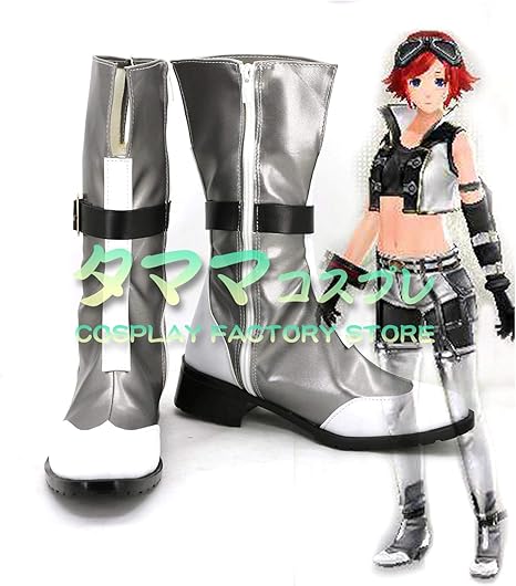 Amazon 主人公 女 ゴッドイーター Ge God Eater 2 ブラッド ヒロイン コスプレ靴 コスプレブーツ Cosplay オーダーサイズ スタイル 製作可能 タママ 23cm コスプレ 仮装 通販