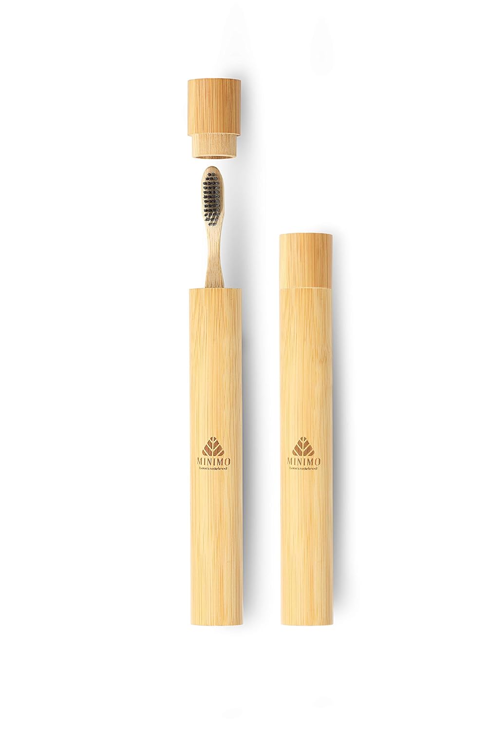 Bamboo biodegradable Toothbrush with cover