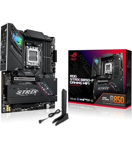 ASUS ROG Strix X870-F Gaming WiFi, placa-mãe AMD ATX, 16+2+2