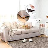 Yelanon Non Slip Furniture Pads 12 Pcs 101mm Self-Adhesive Floor Protectors view 2