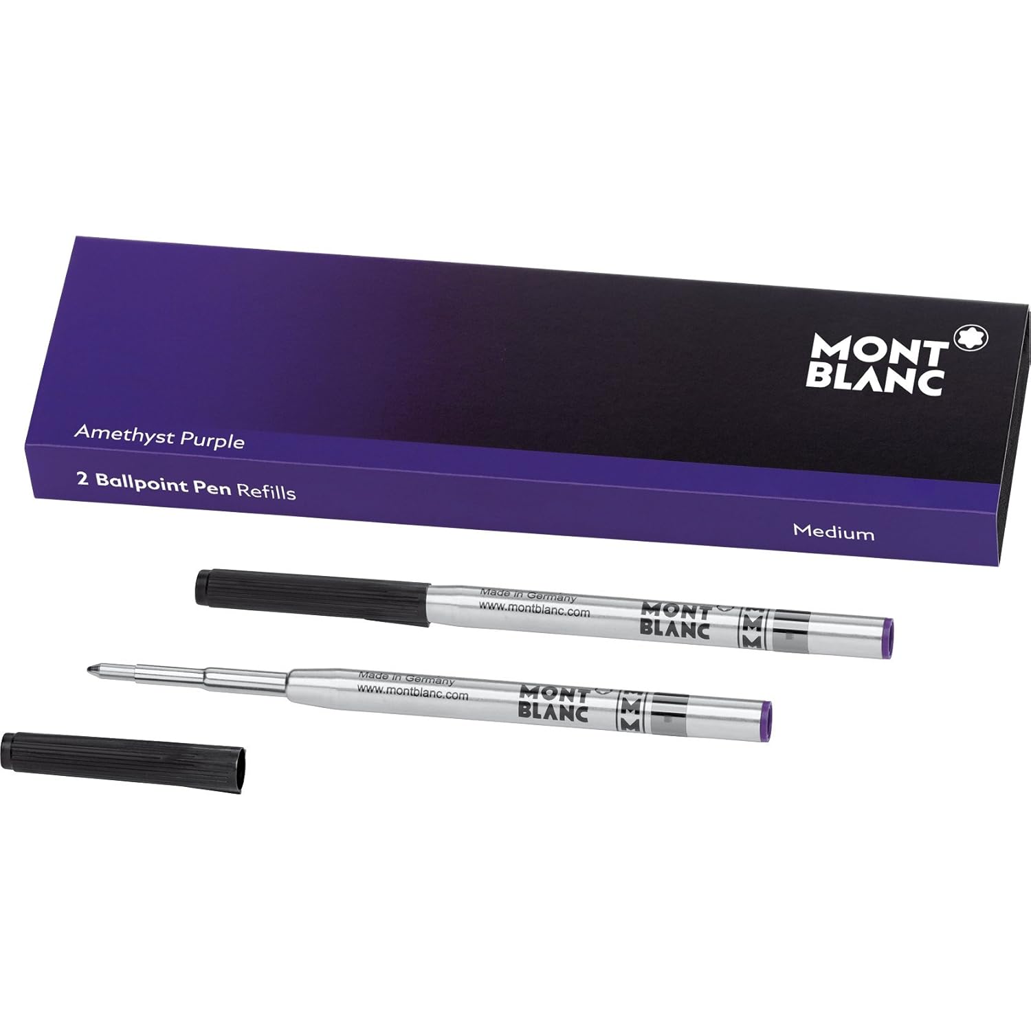 Montblanc Ballpoint Pen Refills (M) Amethyst Purple 116218 Refill Ink