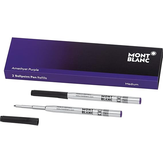 Montblanc Ballpoint Pen Refills (M) Amethyst Purple 116218 Refill Ink