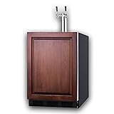Summit 24" Undercounter Kegerator, Dual Tap