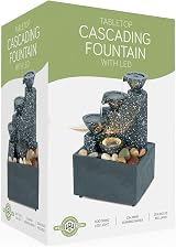 Well Being Tabletop Cascading Four Bowls Water Fountain Zen Indoor view 3